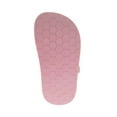 thumbnail image 4 of Laura Ashley Girls Double Buckle Flat Heel Footbed Sandals (Toddler Sizes) - Pink, 7, 4 of 5