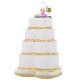 thumbnail image 2 of Ornament Christopher Radko para tarta de boda hecha a mano en cristal, 2 of 2