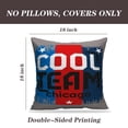 thumbnail image 2 of LALILO Throw Pillow Covers Cool Team Shirt Artwork Clothing Cool Fashion Cushion Cover 18" x 18", 2 Pack, 2 of 6