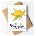 thumbnail image 1 of Melocotón amarillo pintura cultura Sobre de la Carta de felicitación de la tarjeta de matrimonio, 1 of 4