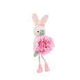thumbnail image 1 of Decoración colgante de conejito de Pascua, lindo muñeco de conejo, artículo para fiesta, ligero, para Pascua Rosa, 1 of 9