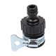 thumbnail image 5 of TABLZONE 2Ud Conector Negro Para Manguera De Compatible Con Mangueras De Jardín, 5 of 8