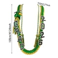 thumbnail image 3 of BotaniNest Double Layer Graduation Ribbon Ribbon Belt Honorary Rope Hand Woven Graduation Ribbon Graduation Sash Graduates' Commemorative, 3 of 6