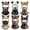 B, variant on 3D Animal Balaclava with Ears, Windproof Full Face Mask for Skiing Snowboarding Cycling Motorcycle Riding, Winter Warm Face Cover for Adult Outdoor Sports