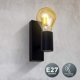 thumbnail image 1 of Aplique Vintage, Foco de Pared Diseño Retro, Orientable y Giratorio, Casquillo E27, 60 Watt Max, Bombilla No Incluida, Iluminación Interior Salón LingWen 9024715487810, 1 of 1