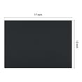 thumbnail image 3 of REGALWOVEN Placemats Set of 6 Woven Placemats for Dining Table Decor Indoor Outdoor Washable Kitchen Table Mat Wipe Clean Black 17*12in, 3 of 6
