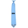 thumbnail image 2 of Mens Solid Color Clip On Easy to Remove Clip Necktie Ties, 2 of 2
