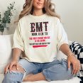 thumbnail image 2 of Funny EMT Definition Hold My Beer, Ivory Comfort Colors T-Shirt, XL, 2 of 3