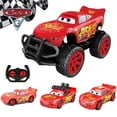 thumbnail image 4 of Disney Pixar Cars 3 - Coche de juguete eléctrico Rayo McQueen de cuatro canales con control remoto todoterreno, modelo de juguete para niños, regalo, 4 of 6