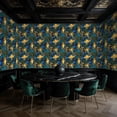thumbnail image 5 of Boho Peel and Stick Wallpaper Ethereal Forest Radiant Butterflies Misty Glow Wall Mural 23.6in x 9.8ft Self Adhesive Removable Wall Paper Renter Friendly Wallpaper for Nursery Bedroom Cabinets, 5 of 8