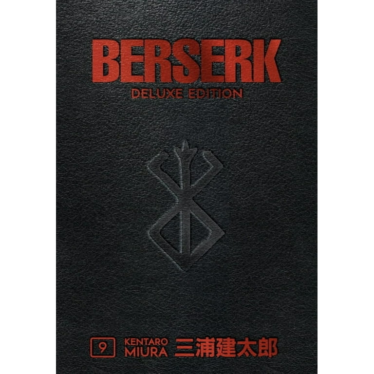 Berserk Deluxe Volume 9, Manga Anime Graphic Novel, Hardcover Book