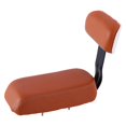 thumbnail image 2 of Cojín de asiento trasero de bicicleta con respaldo profesional práctico grueso piezas de repuesto Marrón, 2 of 8