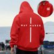 thumbnail image 1 of MHFRRA Sudaderas y Sudaderas para Hombre, Jersey de Manga Larga con Estampado para Uso Casual, Actividades Al Aire Libre y Comodidad En El Hogar Rojo, 1 of 6