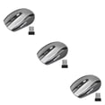 thumbnail image 4 of jesticaly Computer 2.4Ghz Wireless Optical Mouse Quick Speed Low Latency 6 Buttons Plastic Gaming Mice Desktop PC Portable Grey 3Set, 4 of 6