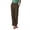 A2 Brown, variant on BODOAO Women's Wide Leg Cargo Pants High Waisted Relaxed Fit Straight Trousers Casual Work Office Dress Pants Flowy Loose Fitting Comfy Slacks Utility Sweatpants with Pockets Beige L