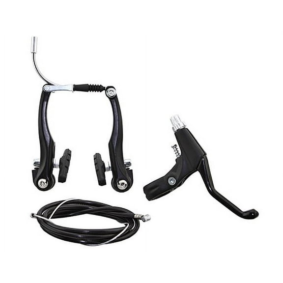 v-brake rear with lever black. Bike brake