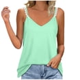 thumbnail image 2 of Leesechin Womens Tank Tops Women's Pullover Sleeveless Solid Color Loose Vest Tops, 2 of 7