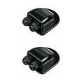 thumbnail image 3 of Guardoinrt Solar Panel Double Cable 2 Holes Entry Gland Plastic Box Portable RV Boat Campervan Caravans Camper Motorhome Sealing Black 2Set, 3 of 6