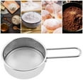 thumbnail image 2 of Visland 1-Cup Stainless Steel Fine Mesh Baking Sifter, Comfortable Grip, 2 of 2