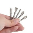 thumbnail image 2 of Labymos 10 PCS Round Shank HSS Router Bits Woodworking Milling Cutter Grinding Milling Tool Accessory, 2 of 6