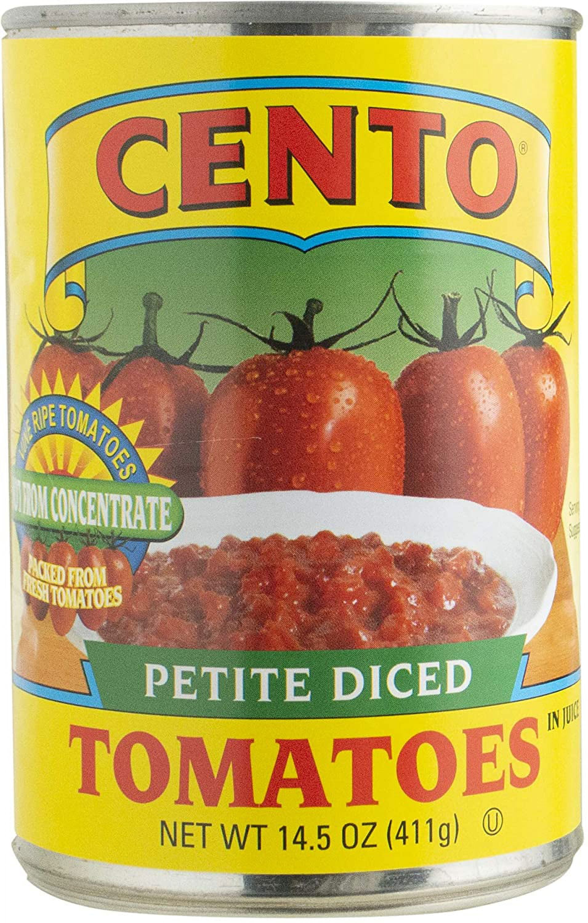 Cento Tomatoes Petite Diced - Walmart.com