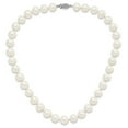 thumbnail image 4 of Sterling Silver 24in 10-11mm White Freshwater Cultured Pearl Necklace., 4 of 4