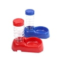 thumbnail image 4 of HAMPPLIES Animal Drinking Water Bowl Red Plastic 1Pack for Pet Shop Use, 4 of 8