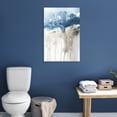 thumbnail image 2 of Windy Cliff 1 Blue by Carol Robinson Canvas Art Print, 2 of 4