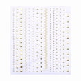 thumbnail image 3 of 3D Nail Stickers Gold Silver Metal Black Geometric Flower, 3 of 5