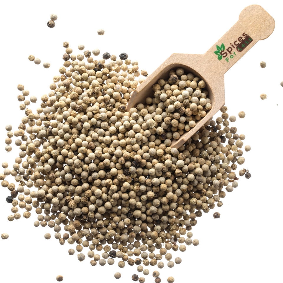 White Peppercorns 4 oz Pouch
