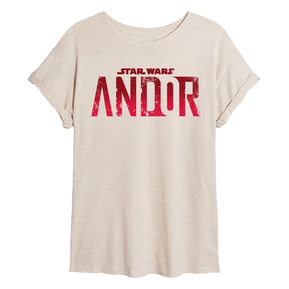 Star Wars - Andor Logo - Juniors Oversized Graphic T-Shirt