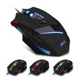 thumbnail image 3 of Souris de Jeu Optique USB Filaire 7 Boutons 7200 DPI Souris de Jeu Professionnelle Pro Gamer pour PC Portable - Noir, 3 of 8