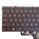 thumbnail image 4 of marrón para computadora portátil en inglés . UU. con reemplazos retroiluminados para Pavilion Tpn-Q244 Accesorios de Tpn-I137 Alta Baoblaze Teclado de computadora portátil, 4 of 8