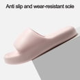 thumbnail image 3 of Slides for Women Men Pillow Slippers Non-Slip Bathroom Shower Sandals Soft Thick Sole Indoor and Outdoor Slides(pink) - 40-41, 3 of 5