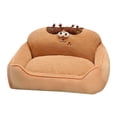 thumbnail image 2 of Cama para perros, camas para gatos de interior, bonito cojín suave y lavable para mascotas, sofá cama cálido para perros, para dormir para perros, S, 2 of 9
