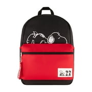 CONCEPT ONE ACCESSORIES Peanuts Snoopy Charlie Brown Woodstock Backpack, Adult/Unisex/Multicolor