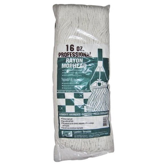 Lanier Tête de Vadrouille en Rayonne Coupée 111-RAY-16 16 oz - Lot de 6