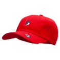thumbnail image 2 of Fencing Emblem Embroidered Washed Cap - Red OSFM, 2 of 5