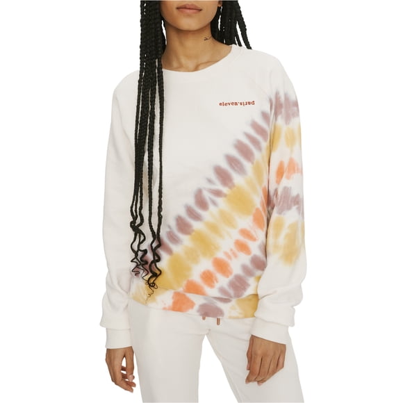 Sudadera Mujer Elevenparis Tie Dye ocre M
