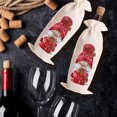thumbnail image 4 of (HJD002) Nuevos Artículos Decorativos Creativos Funda para Botella Vino Con Puntos DIY para Botella Champán Y Vino Tinto Mesa Pelo Largo, 4 of 9