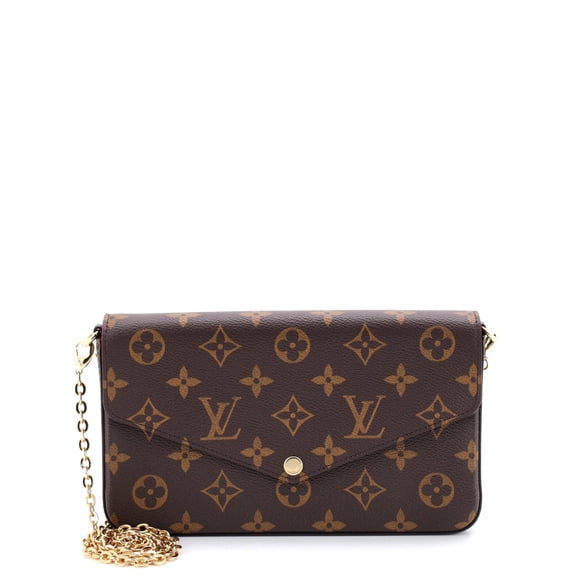 Pre-Owned Felicie Pochette Monogram Canvas By Rebag