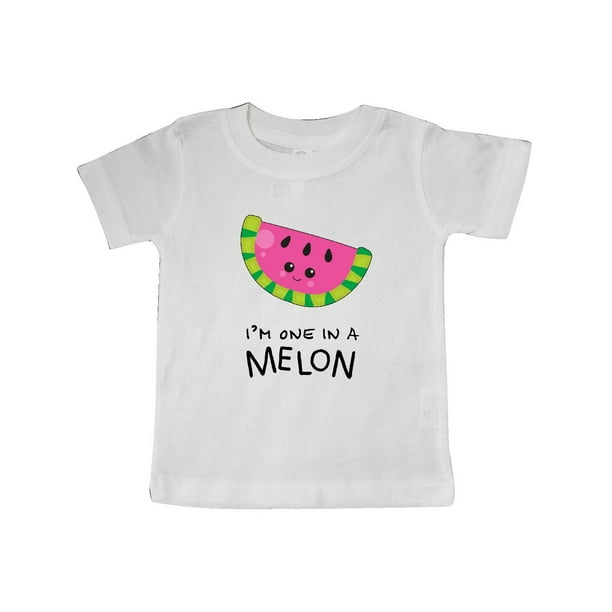 Inktastic I M One In A Melon Funny Watermelon Baby T Shirt Walmart Com Walmart Com