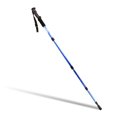 thumbnail image 2 of Polo de trekking Ajustable Ajustable Pista de excursionismo Senderismo Bastones de aleación de aluminio Montañismo Escalada Muletas Azul Advancent OD003554-03, 2 of 7