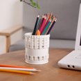 thumbnail image 1 of Deskpen Holder Cartoon Hollow-out Rattan-like Estudiantes Papelería Soporte de almacenamiento (Blanco) ShuxiuWang 9024715422576, 1 of 1