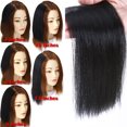 thumbnail image 5 of SEGO Thick Clip in Mini Human Hair Extensions for Women Adding Hair Volume Seamless Short Straight Clip in Human Hair Pad Hairpieces Topper for Thinning Hair, 5 of 8