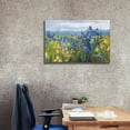 thumbnail image 3 of Epic Graffiti 'Blue And Yellow Flower Field' by Carol Rowan, Giclee Canvas Wall Art, 40"x26", 3 of 8