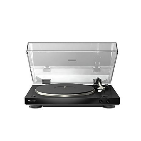 Pioneer Electronics PL-30-K Audiophile Stereo Turntable with Dual-Layered Chassis and Built-In Phono