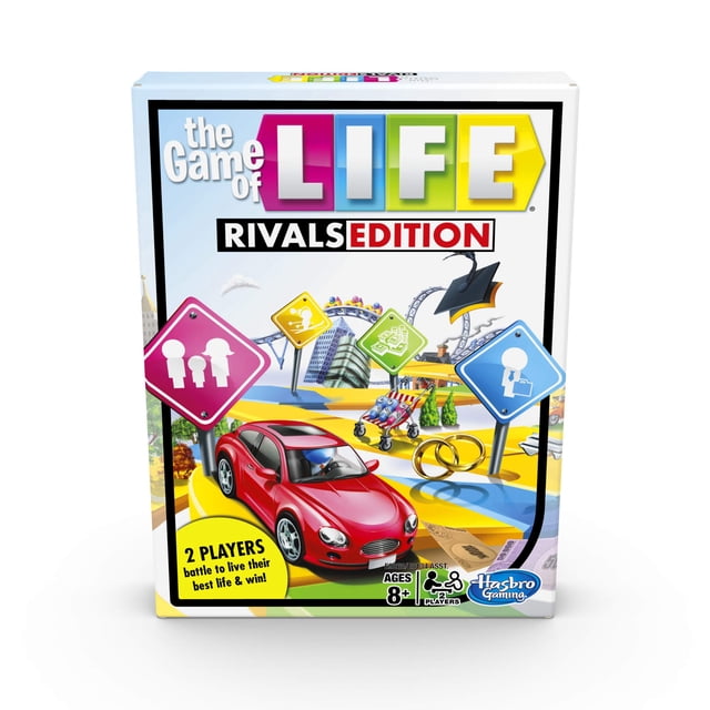 Juego de mesa Hasbro Gaming The Game of Life Rivals Edition