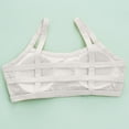 thumbnail image 4 of Girls' Cotton Spaghetti Strap Sport Bra Camisole Shelf Bra Soft Comfortable Everyday Outfits(White,10-16 Years), 4 of 4