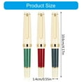 thumbnail image 3 of Short Resin Fountain Pen for Student Adult Handwriting Art Drawing Beginner Fountain Pen 0.5mm Fine Tip, 3 of 8